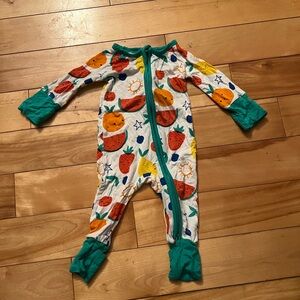 Little sleepies newborn “squeeze the day” sleeper